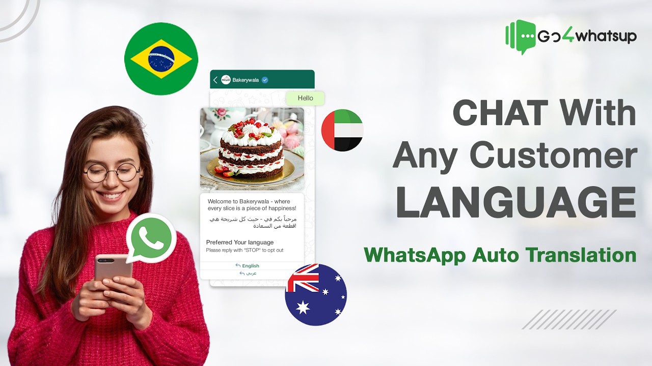 Auto-translate WhatsApp in 100+ languages — live demo thumbnail