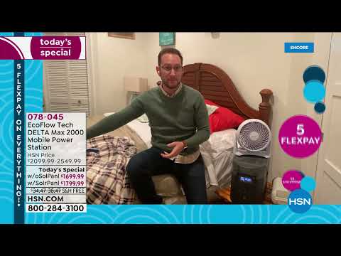 HSN | Be Prepared featuring EcoFlow 01.08.2022 - 06 AM