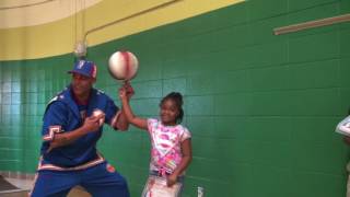 Hastings High School Alumni Basketball game with special half time appearance by Eli "The Fly&q