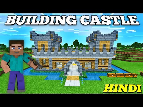 Gmate Gaming - Building Castle In Minecraft | Survival Series Part 3 | Hindi Gameplay