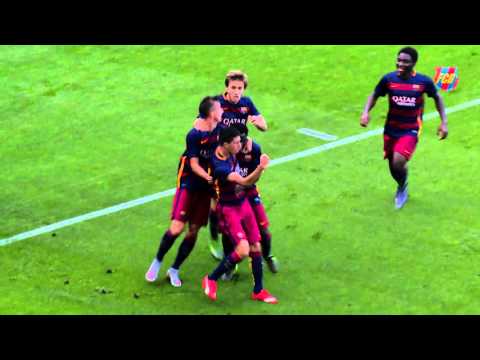 [HIGHLIGHTS] FCB Futbol – Lliga: FC Barcelona B – CD Alcoià  (1-0)