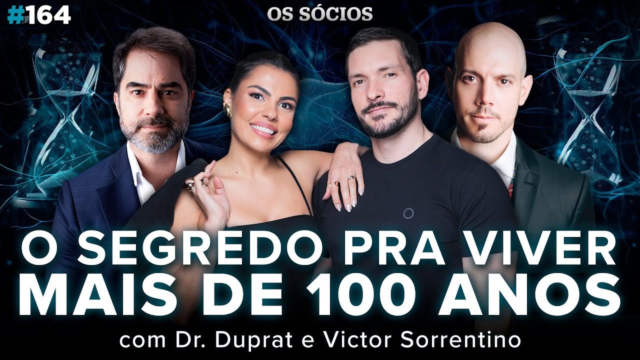 LONGEVIDADE: QUAL É O SEGREDO PRA VIVER MAIS DE 100 ANOS? | Os Sócios 164