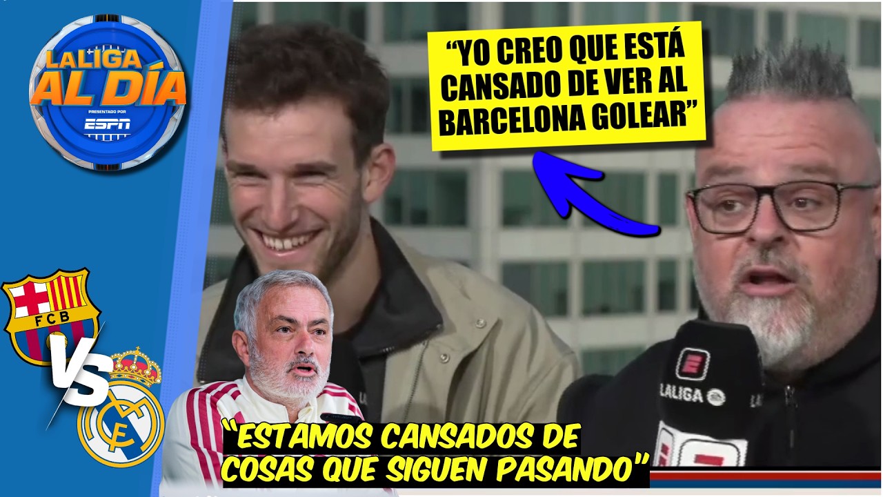 AL REAL MADRID le CANSA ver al BARCELONA GOLEAR, dice Moisés Llorens | La Liga Al Día