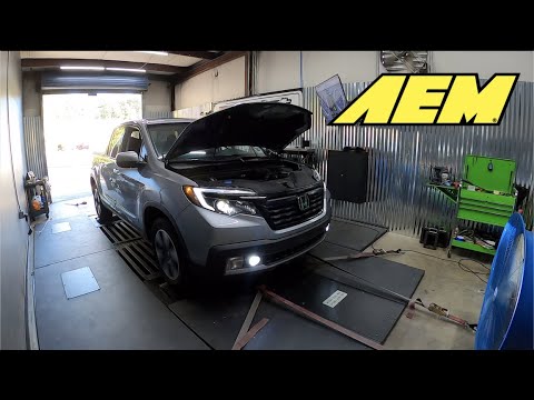 Worlds First Honda Ridgline Gen 2 Dyno | AEM vs OEM