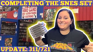 Visiting A Video Game Flea Market in Maryland! Full SNES Set UPDATE? 311/721!
