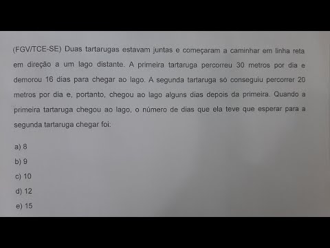 Raciocínio Lógico  Problema das Tartarugas  Muita Gente Erra !!!