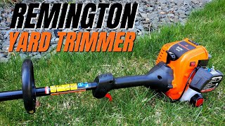 Remington 25cc 2-Cycle Straight Shaft Yard Trimmer Overview