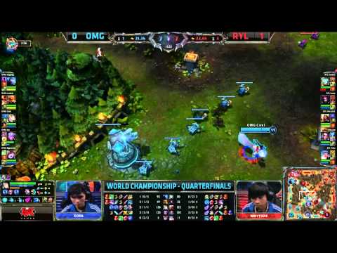 RYL vs OMG Game 2 | Royal vs OMG Worlds 2013 Quarterfinals Day 2 | S3 D2G4 VOD