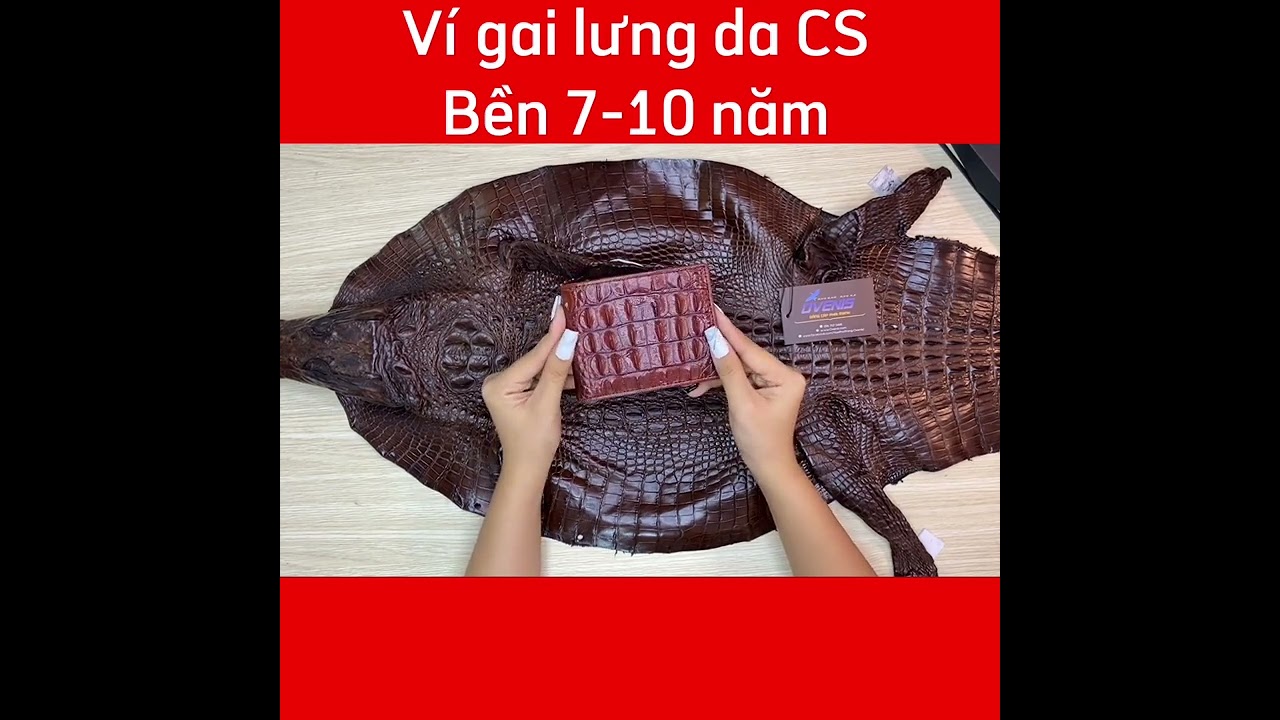 Ví Cá Sấu - Dáng Ngang VS108ND