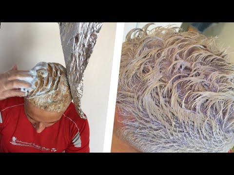 PLATINEI O CABELO DO MEU PAI ** DEU RUIM **