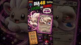 FUGIMOS DO 666! 🔥 O lucro subiu no Ep. 48 da saga #shorts #pokemontcg