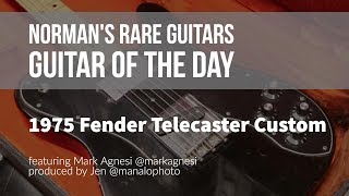 Video thumbnail for 1975 Fender Telecaster Custom | Guitar of the Day by Normans Rare Guitars