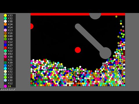 Survival Proliferation 03 - Marble Race in Algodoo