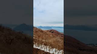 洞爺湖（有珠山ロープウェイ）토우야호수 (우수산 로프웨이에서)
