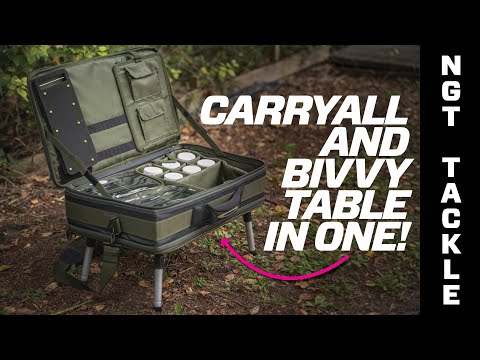 A bivvy table with a BIG difference! | NGT Carp Bivvy Table System MK2