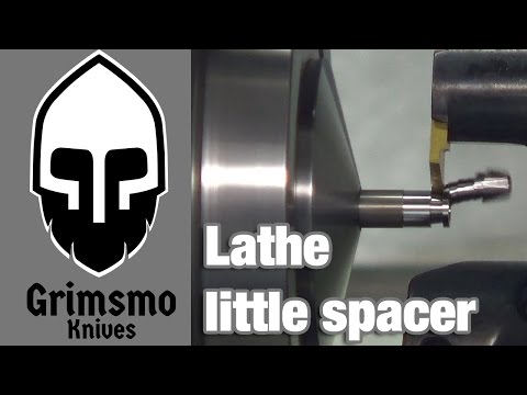 KMT 103 - Tiny spacer on the Tormach Lathe