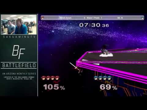 BF10 Wave 1 Pools - Void Axium (Red Marth) vs Mr. N (Marth)