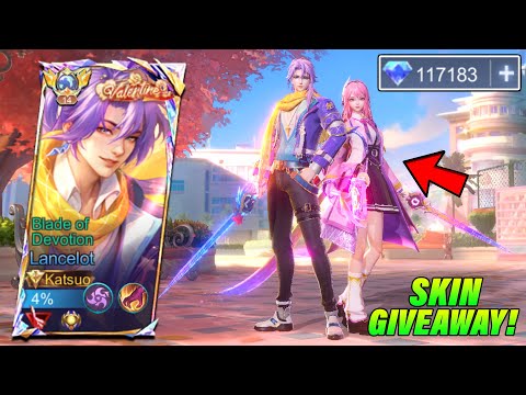 LANCELOT BLADE OF DEVOTION VALENTINES SKIN IS FINALLY HERE! 😱 | DIAMOND SPENT REVEAL! - MLBB