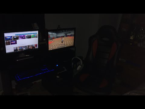 Insane gaming set up/room tour