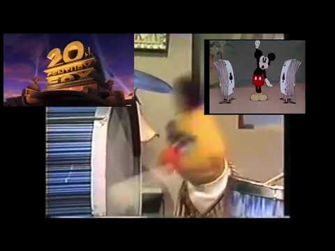 20th Century Fox Fanfare with Bert, Ernie, Mickey and The Chipmunks (Most viewed video of all time!)