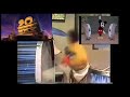 20th Century Fox Fanfare With Bert Ernie Mickey And The Chipmunks