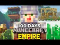 I Survived 100 Days in Emperor Times in Minecraft