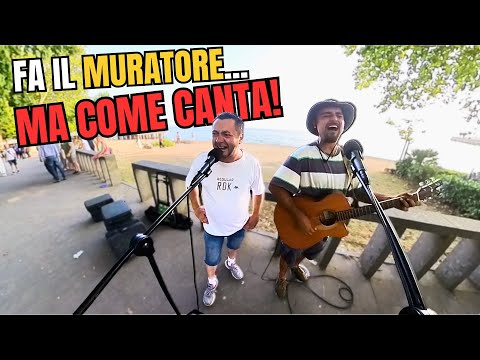 Il muratore mi chiede i Pink Floyd… e canta meglio di me 😳