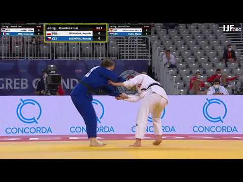 2021 Zagreb Quarter 63 kg Szymanska Angelika POL vs  Zachová Renata CZE