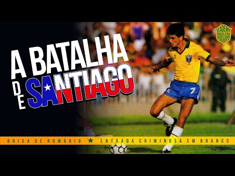 Chile 1x1 Brasil - Eliminatórias 1989 - A BATALHA DE SANTIAGO!! #romario #chilexbrasil89 #rojaschile