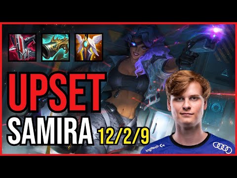 UPSET - SAMIRA vs ASHE ADC - EUW Diamond - Patch 11.3 QUADRAKILL