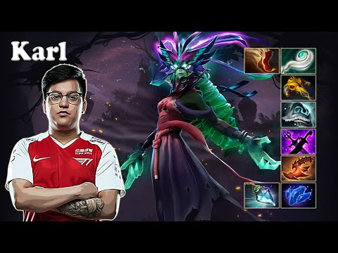 Karl - Death Prophet Midlane | Dota 2 7.30e Gameplay