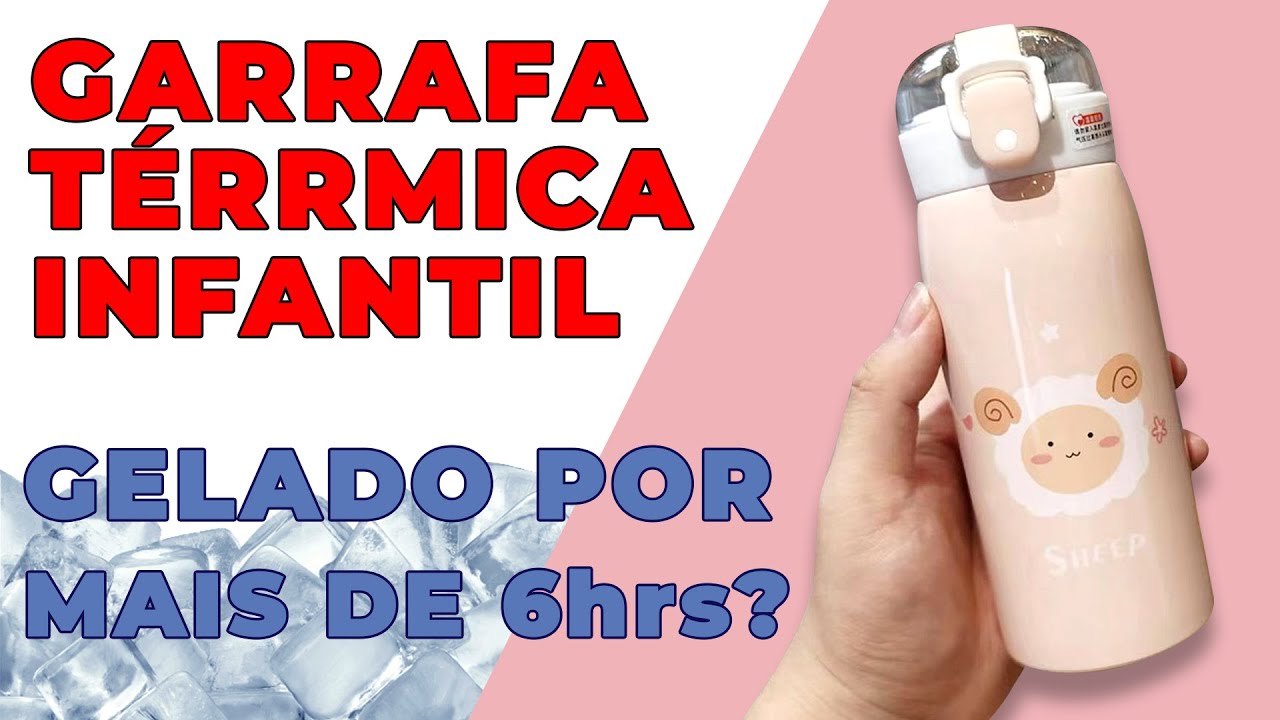 GARRAFA TERMICA INFANTIL COM CANUDO - OPINIÃO DE CONSUMIDOR