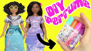 Disney Encanto DIY Perfume with Mirabel, Isabela, and Luisa! Crafts for Kids