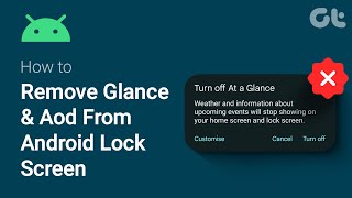 How To Remove Glance / Always On Display On Android | FOR OPPO, SAMSUNG & ONEPLUS Devices Only!