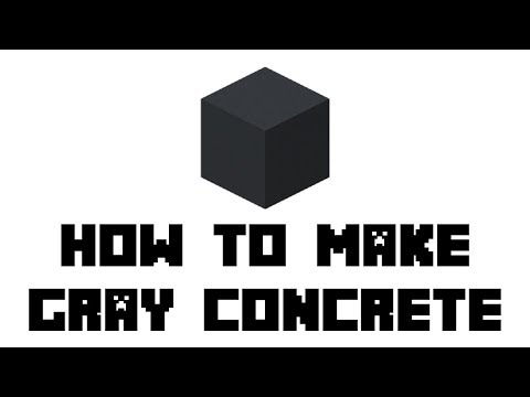pix Black Concrete Recipe Minecraft how to craft concrete in minecraft 05