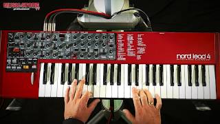 Video thumbnail for Clavia Nord Lead 4 Synthesizer Test / Demo / Sound by MusicStoreTV