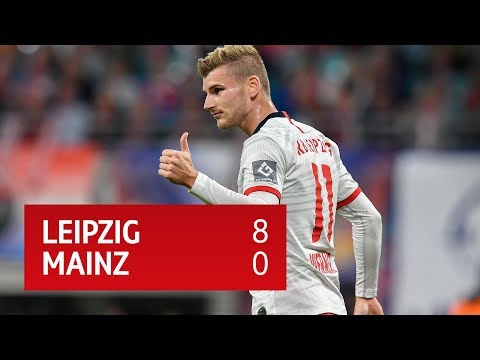 Leipzig vs Mainz (8-0) | Bundesliga Highlights