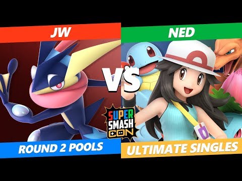 SSC 2019 SSBU - NCG JW (Greninja) VS Armada Ned (Trainer) Smash Ultimate Round 2 Pools