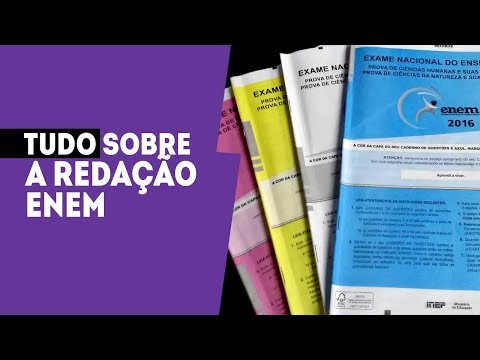 TUDO SOBRE A REDAÇÃO ENEM 2016