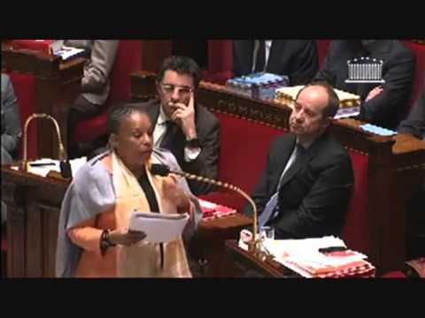 Christiane Taubira best-of mariage pour tous - part1