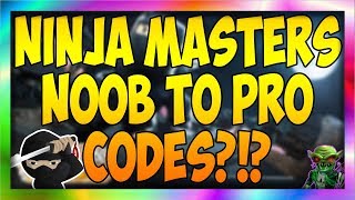 Code Ninja Simulator 2 Roblox म फ त ऑनल इन व ड य - all new update 3 codes in roblox ninja masters