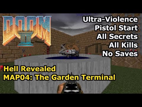 Doom II: Hell Revealed - MAP04: The Garden Terminal (Ultra-Violence 100%)