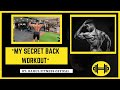 My secret back workout || Vegan Protein Powder for Weight Gain