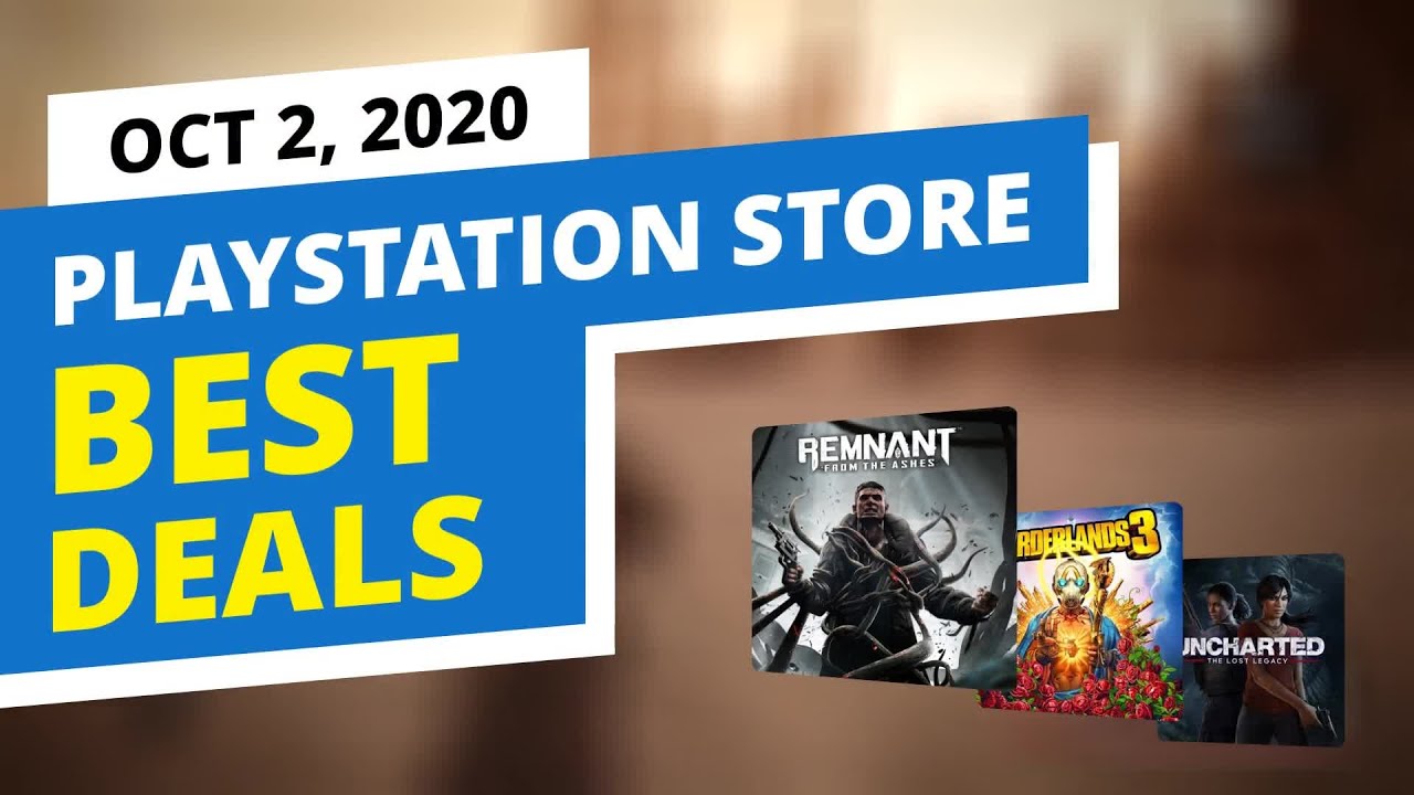 Best Deals in the official PlayStation Store, Oct 2, 2020