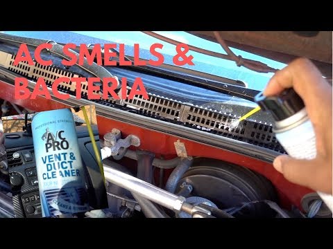 How To Fix Smelly A/C System in Your Car!!