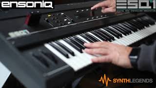 Video thumbnail for ensoniq ESQ 1 - one of the best hybrids ever by synthlegends