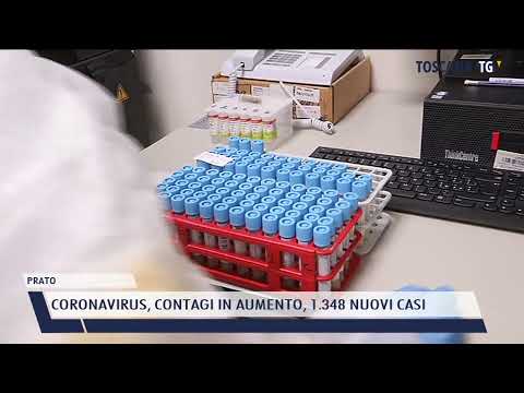 2021-12-31 PRATO - CORONAVIRUS, CONTAGI IN AUMENTO, 1.348 NUOVI CASI
