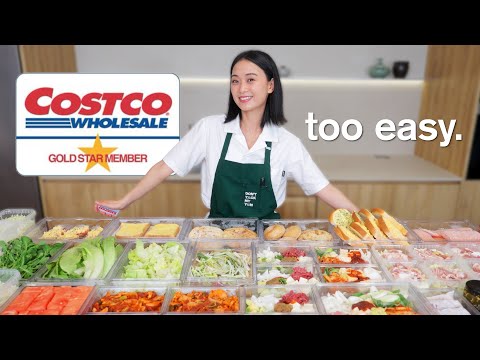 My ULTIMATE COSTCO MEAL PREP