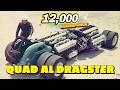 4 мотора и 12,000 лошадей – История невероятного дрэгстера QUAD AL