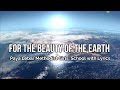For the Beauty of the Earth - John Rutter with Lyrics
